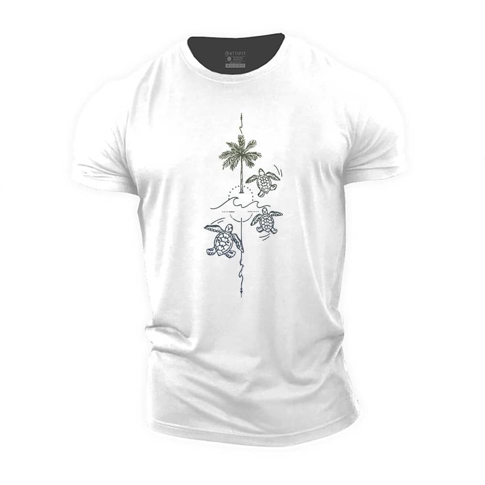 Turtle Coastal Cotton T-Shirt