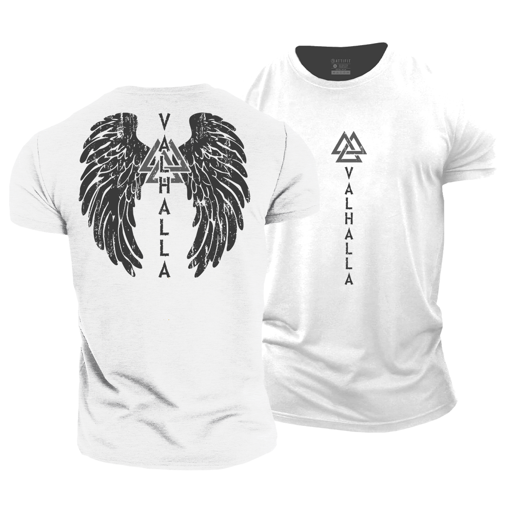 Valhalla Wing Cotton T-Shirt