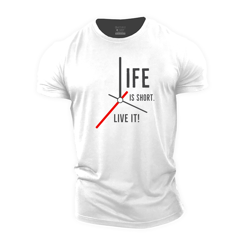 Life Is Short Cotton T-Shirt