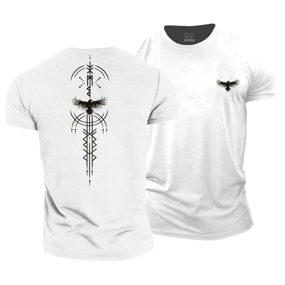 Viking Runes Cotton T-Shirt