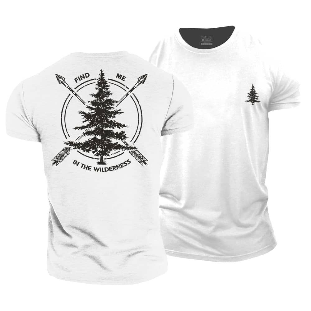 Find Me In The Wilderness Cotton T-Shirt