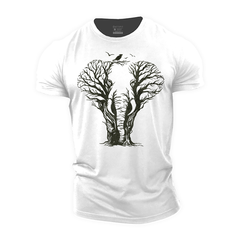 Nature's Embrace Cotton T-Shirt