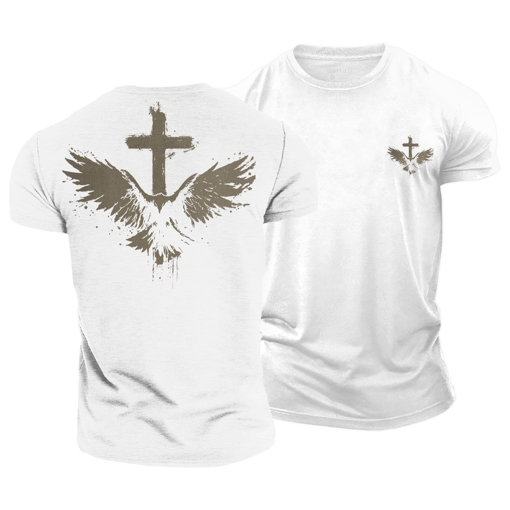 The Jesus Eagle Cotton T-Shirt