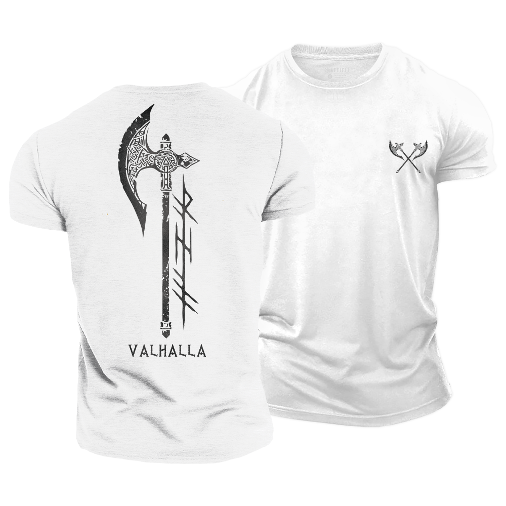 T-shirts graphiques Viking en coton