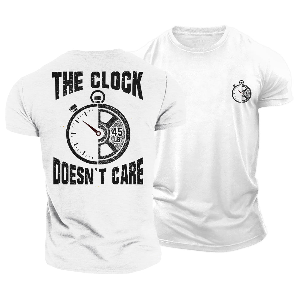 Discipline Beats Time Cotton T-Shirt