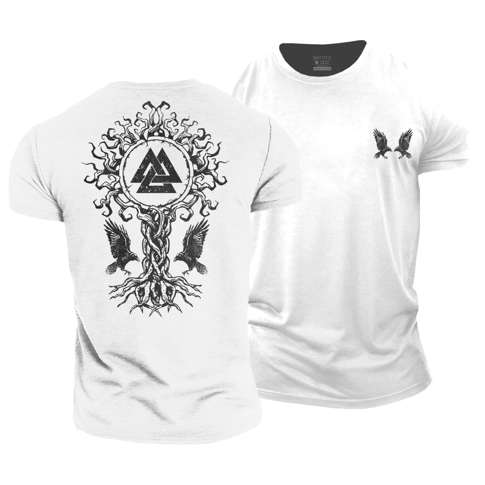 Branches of the Nine Realms Cotton T-Shirt