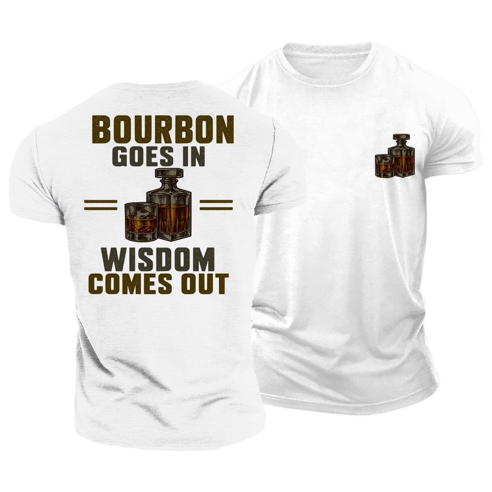 Bourbon Wisdom Cotton T-Shirt
