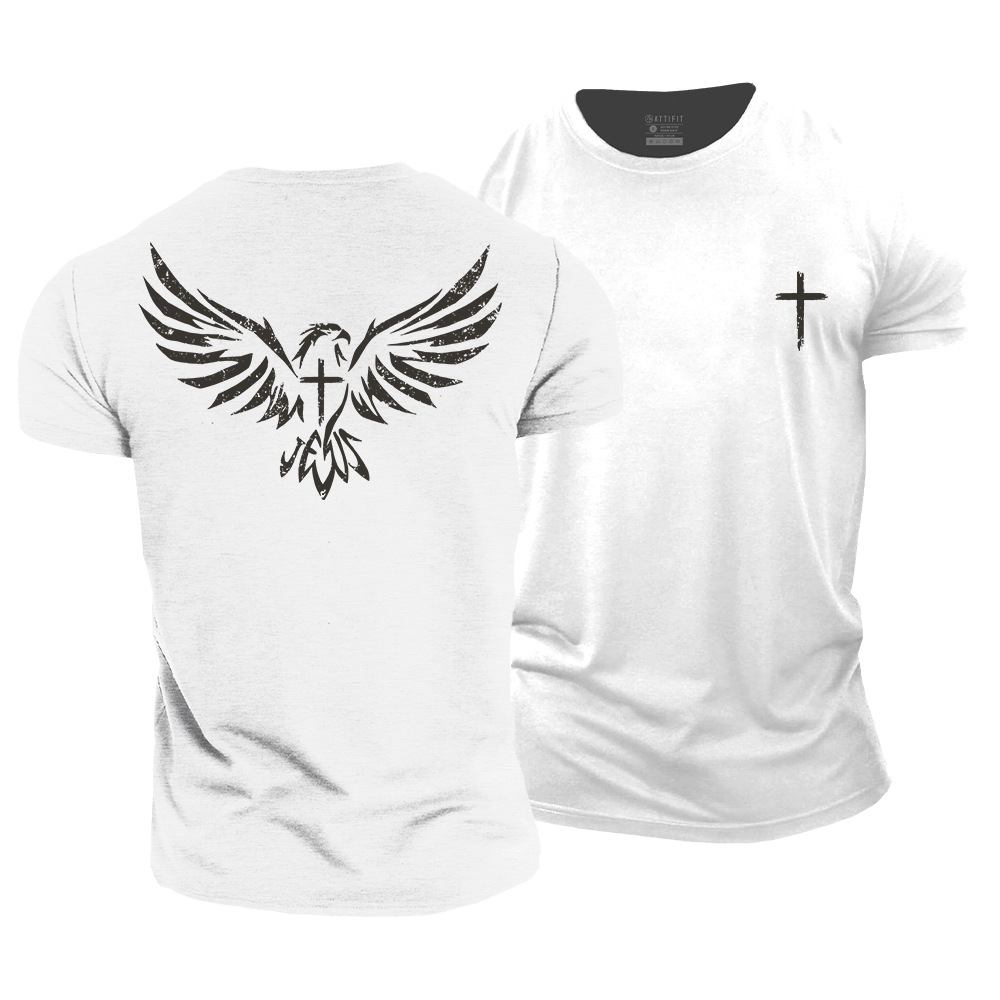 Wings Like Eagles Cotton T-Shirt