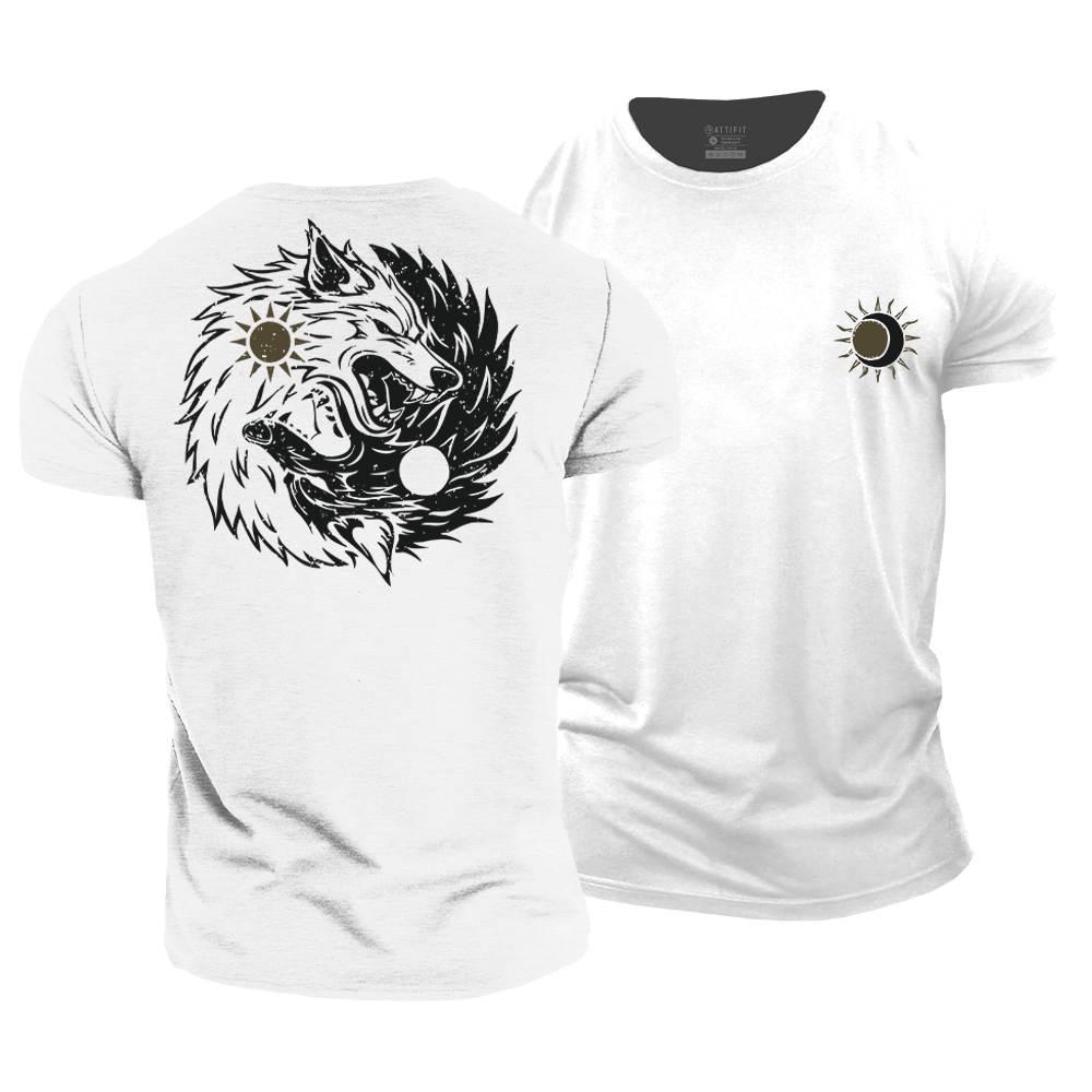 Hati & Sköll Wolves Cotton T-Shirt