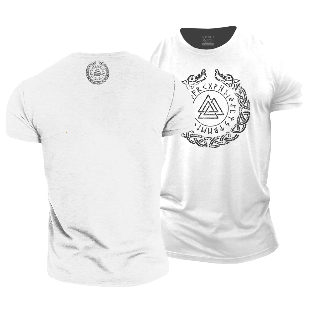 Viking Warrior Bracelet Cotton T-Shirt