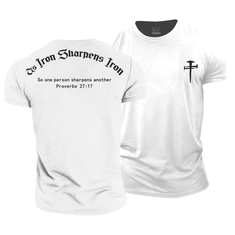 Iron Sharpens Iron Cotton T-Shirt