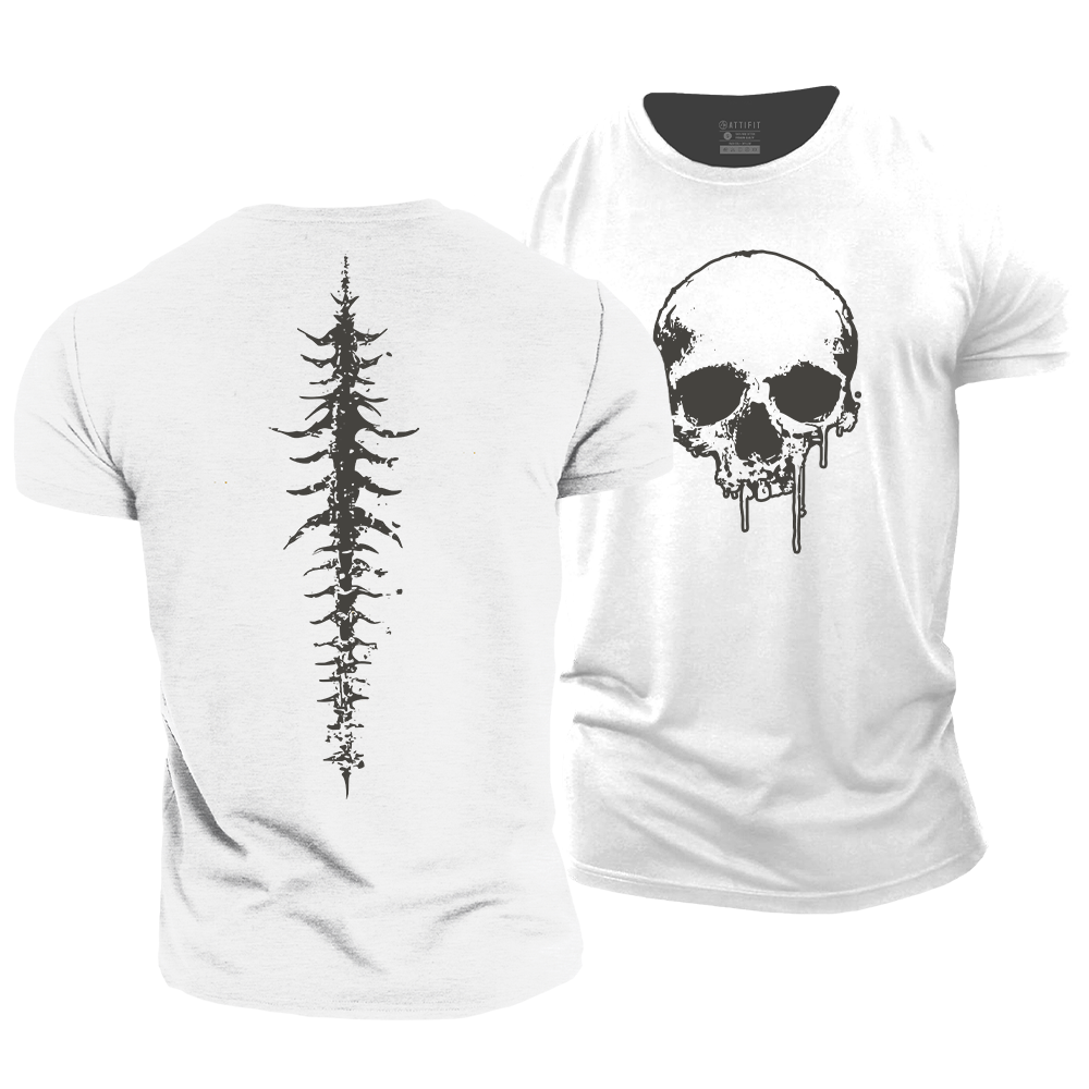 Skullline Cotton T-Shirt