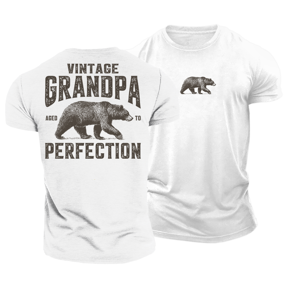 Vintage Grandpa Cotton T-Shirt