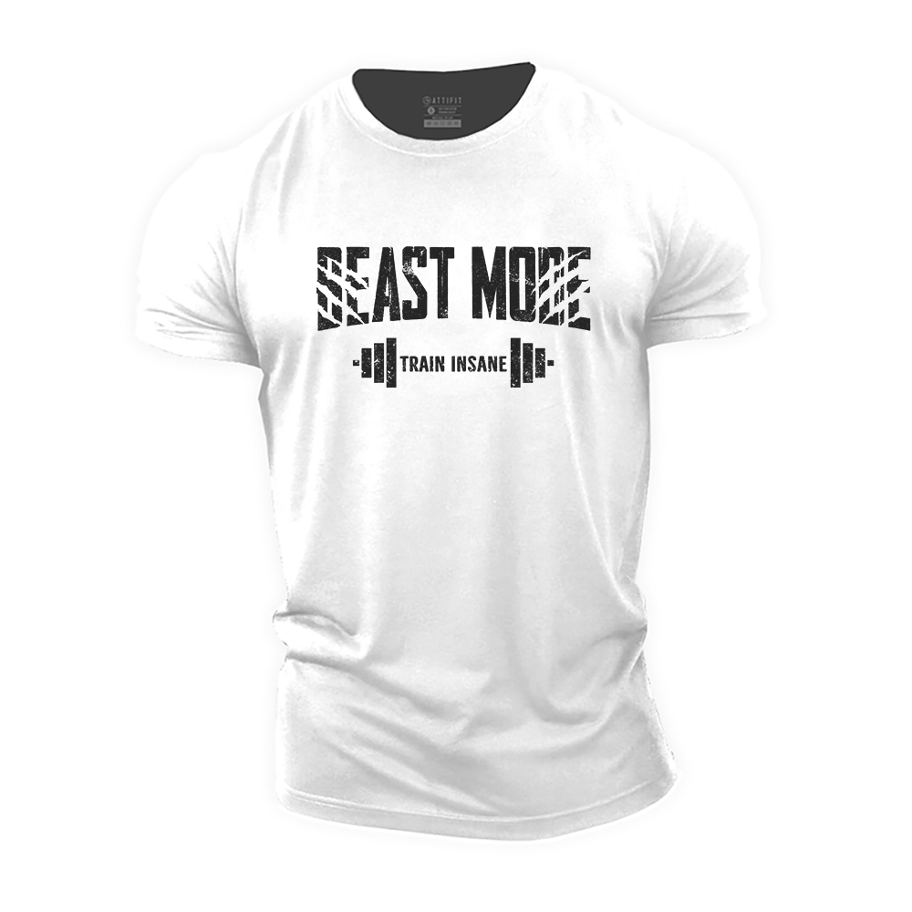Beast Mode Train Insane Cotton T-Shirt