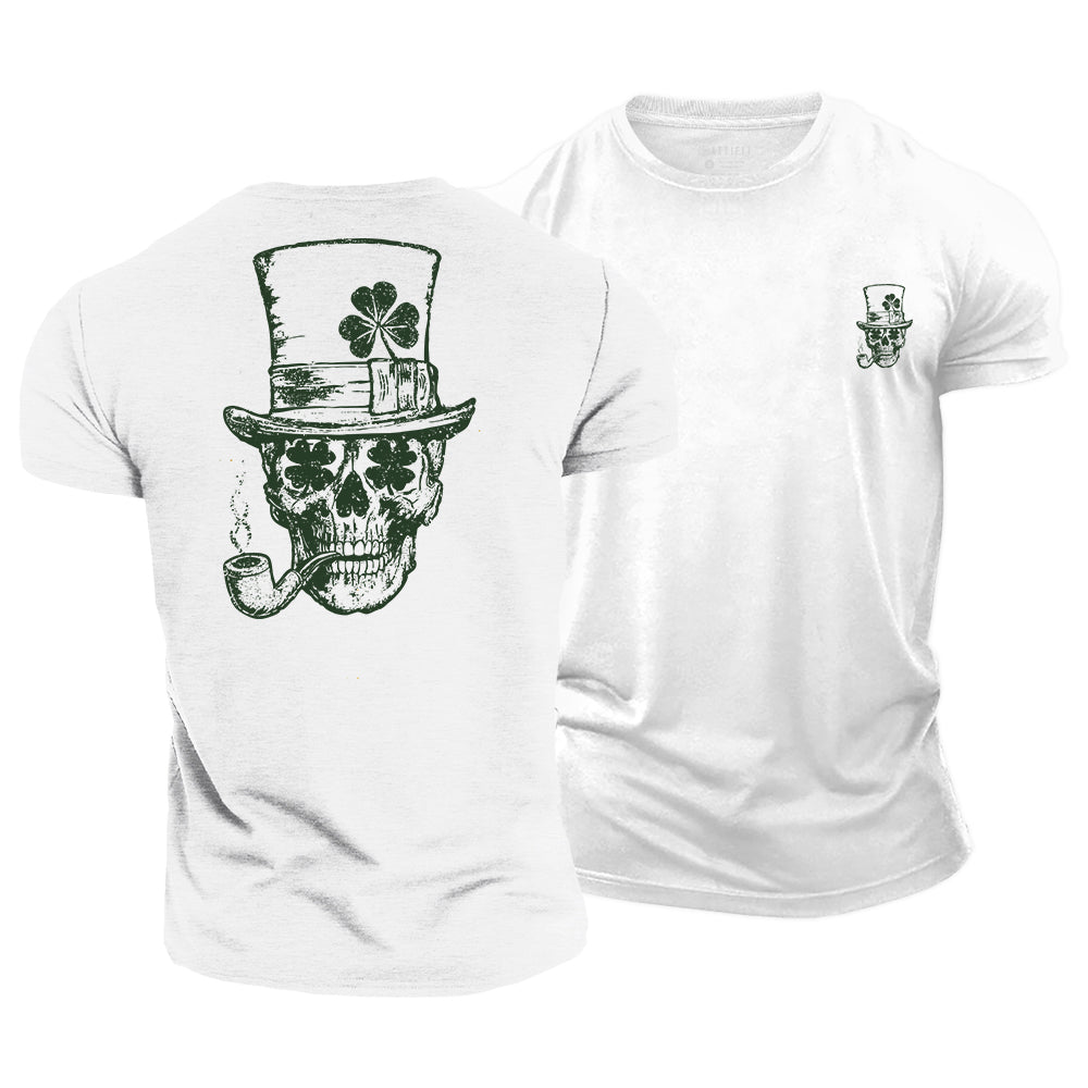 Lucky Skull Cotton T-Shirt