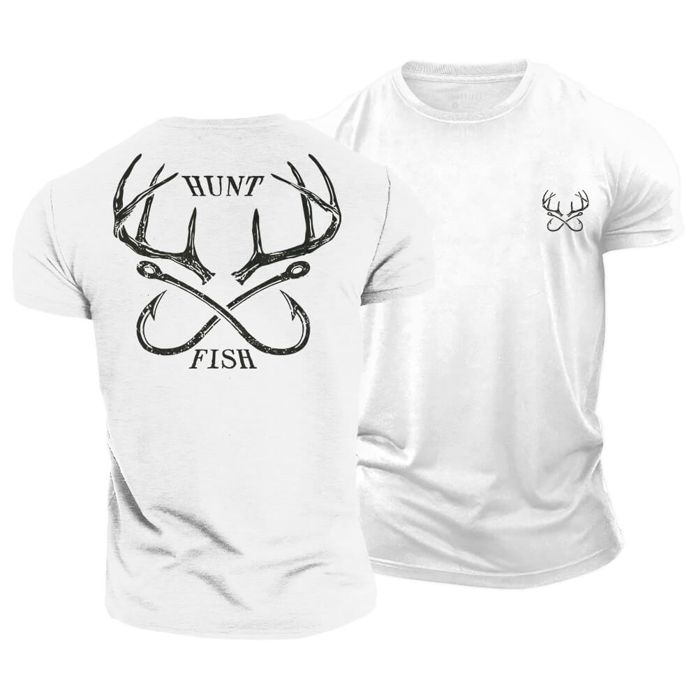 Hunt & Fish Cotton T-Shirt