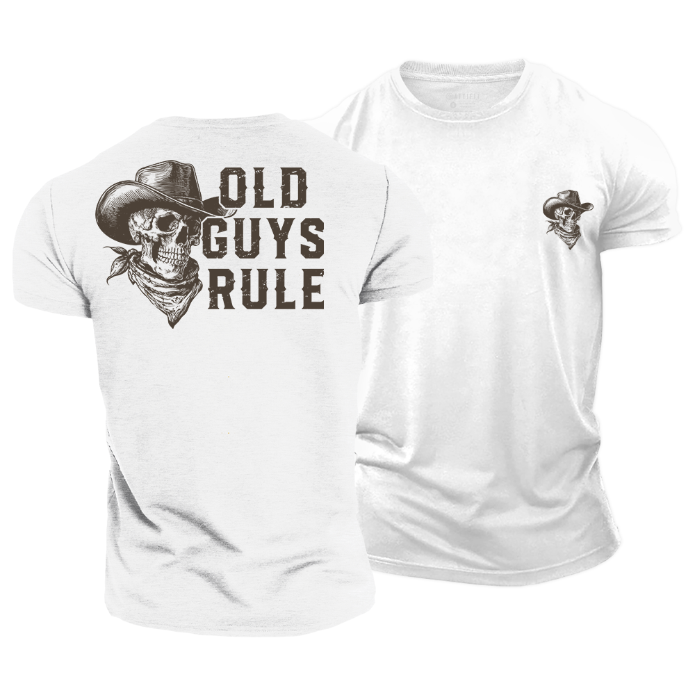 Old Guys Rule Cotton T-Shirt
