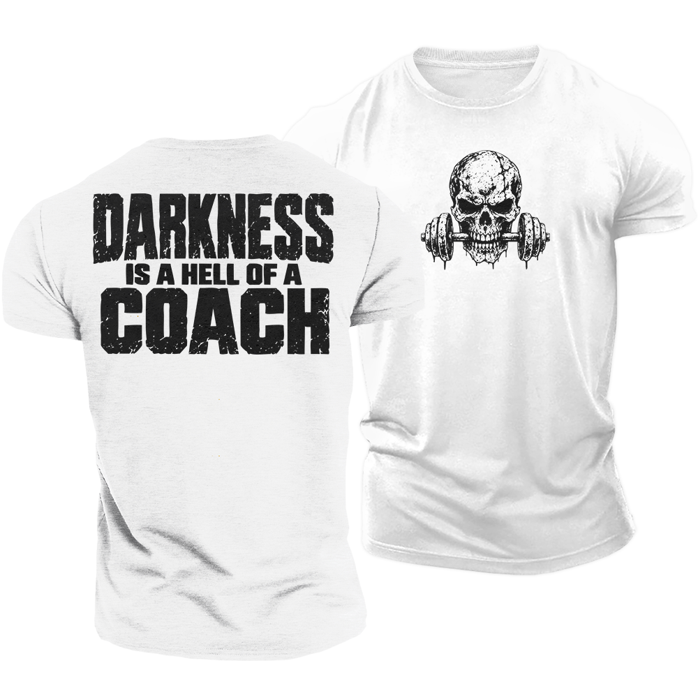 Darkness Is My Coach Cotton T-Shirt