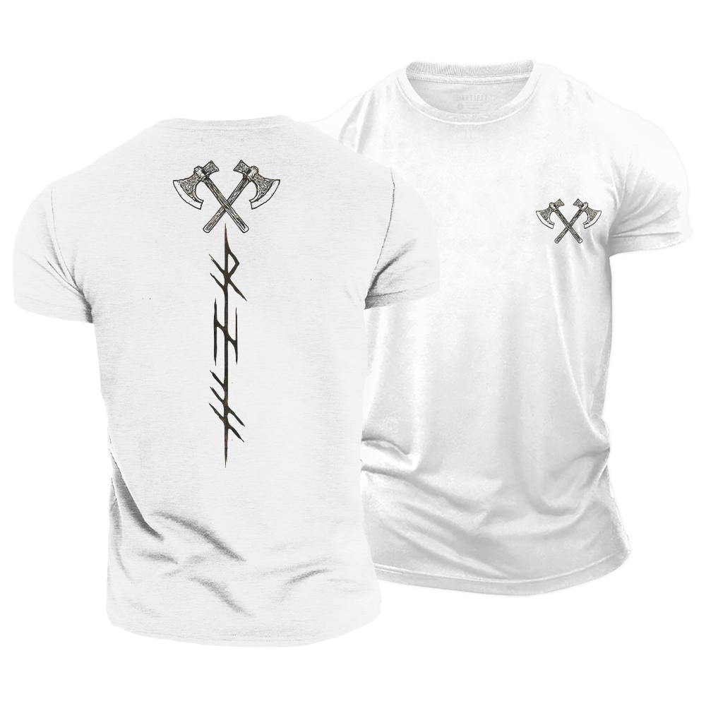 The Path of the Axe Cotton T-Shirt