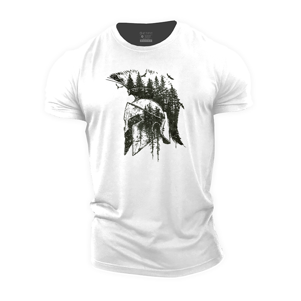 The Wild Spartan Cotton T-Shirt