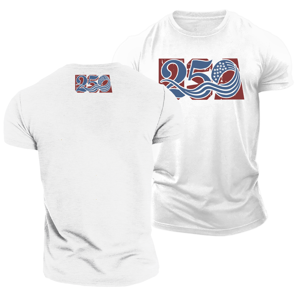 250th anniversary Cotton T-Shirt