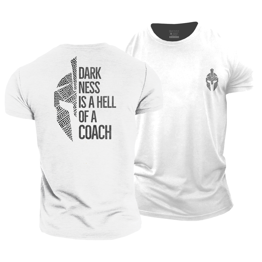 Darkness Is A Hell of A Coach Cotton T-Shirt