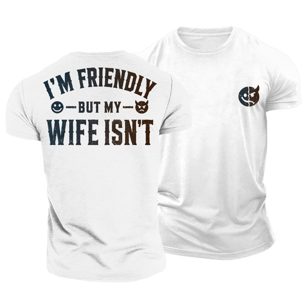 Approach with Caution Cotton T-Shirt