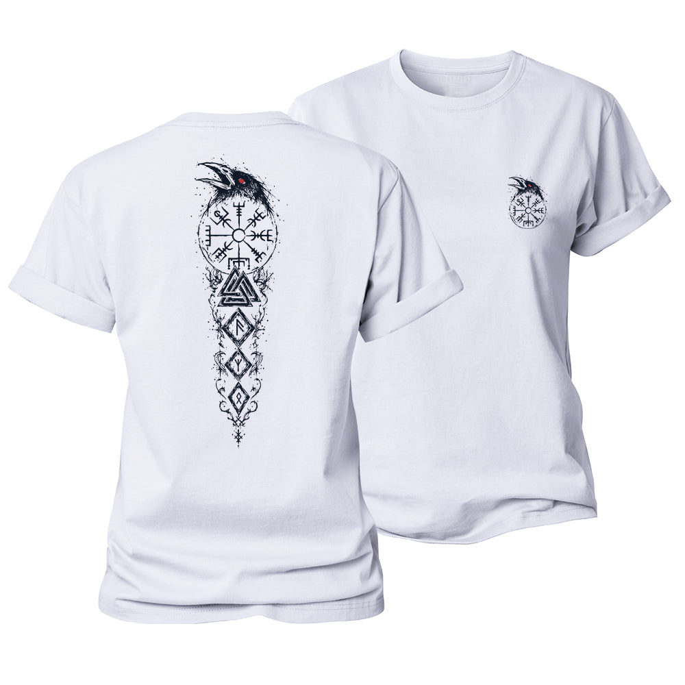 Viking Raven Women's Cotton T-Shirt