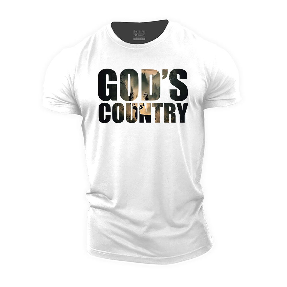 God's Country Cotton T-Shirt