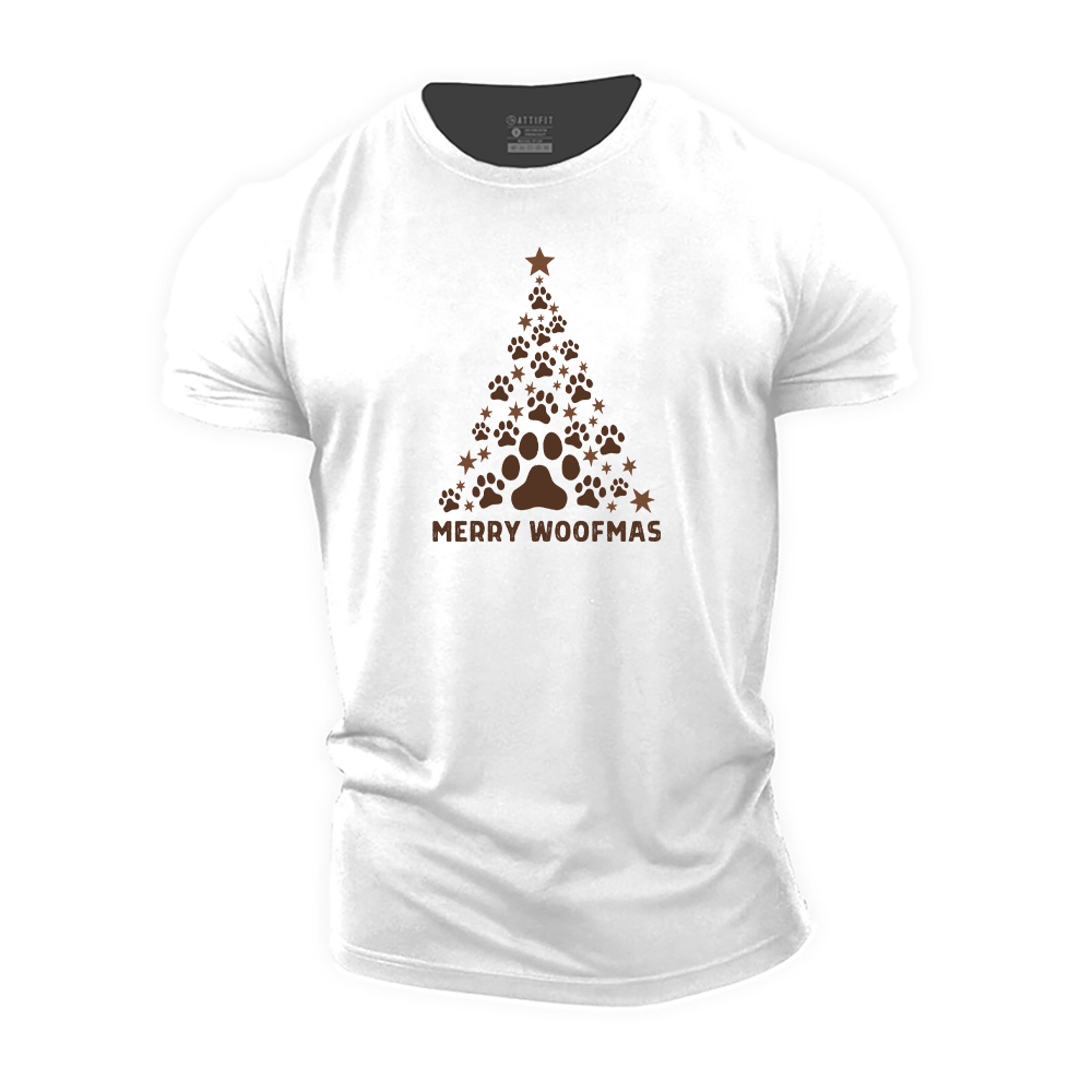 Merry Woofmas Cotton T-Shirt