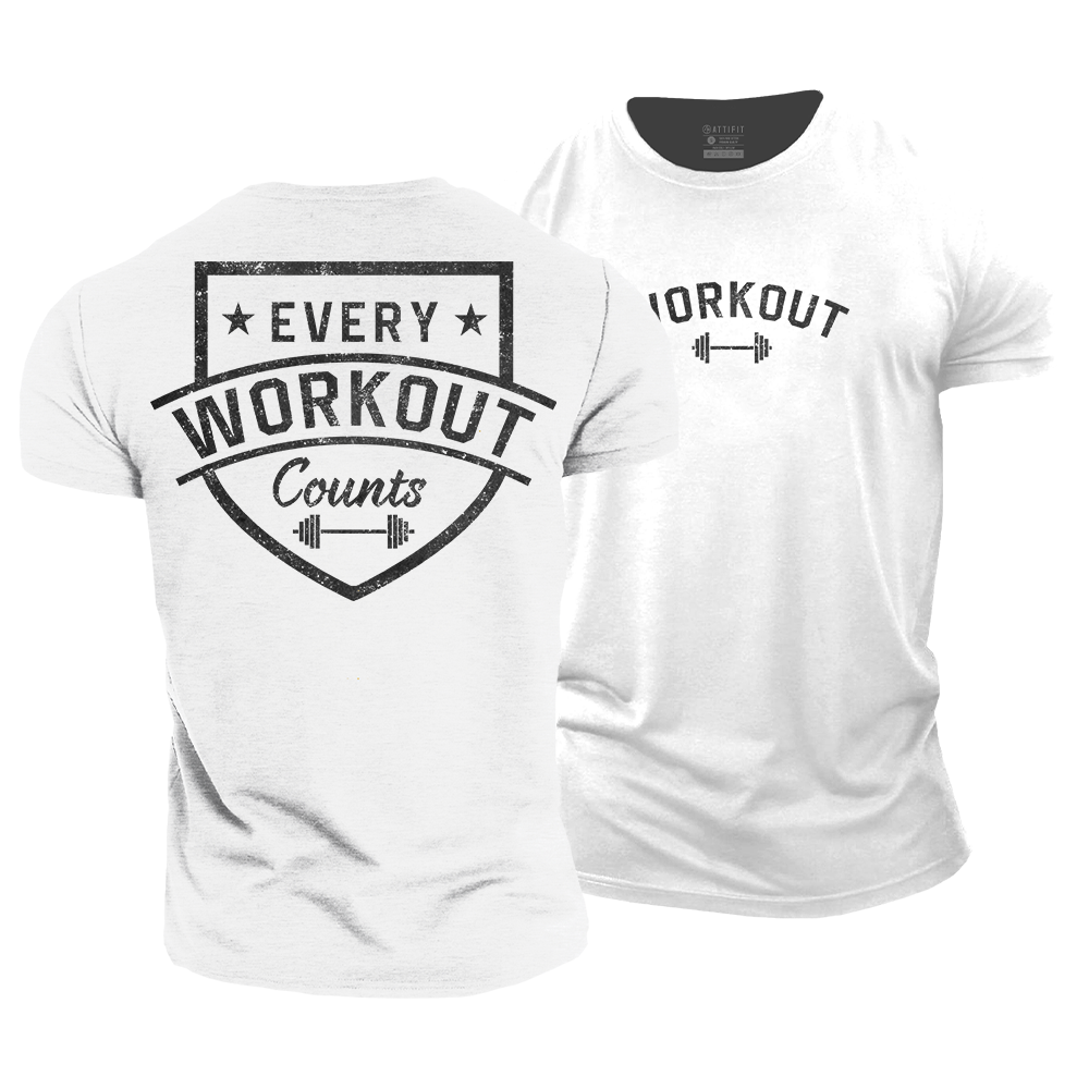 Every Workout Counts Cotton T-Shirt