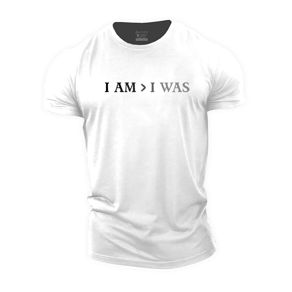 I Am > I Was Cotton T-Shirt