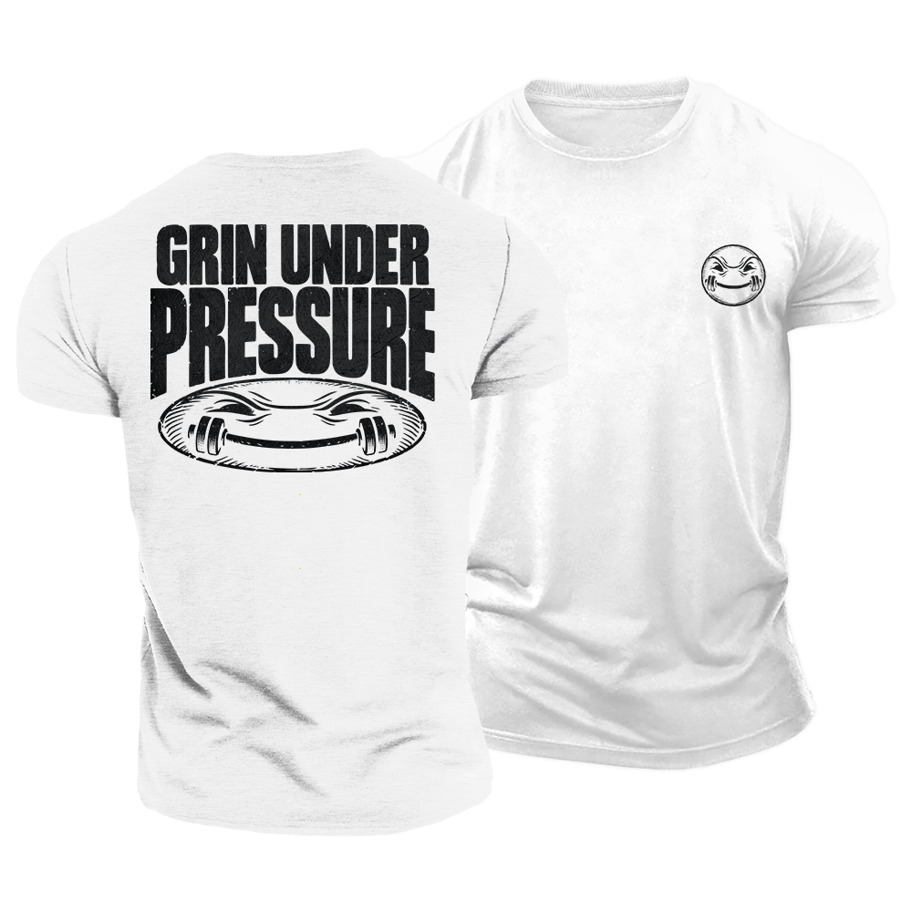 Grin Under Pressure Cotton T-Shirt