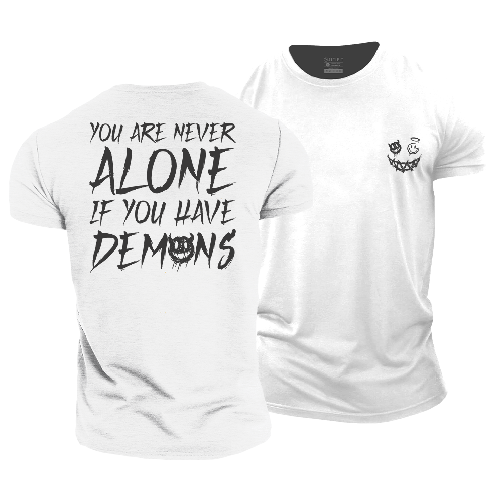 Never Alone Cotton T-Shirt