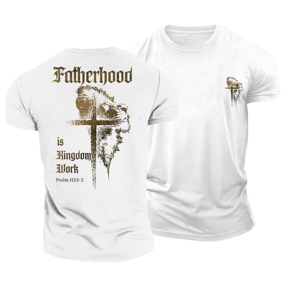 Fatherhood Cotton T-Shirt