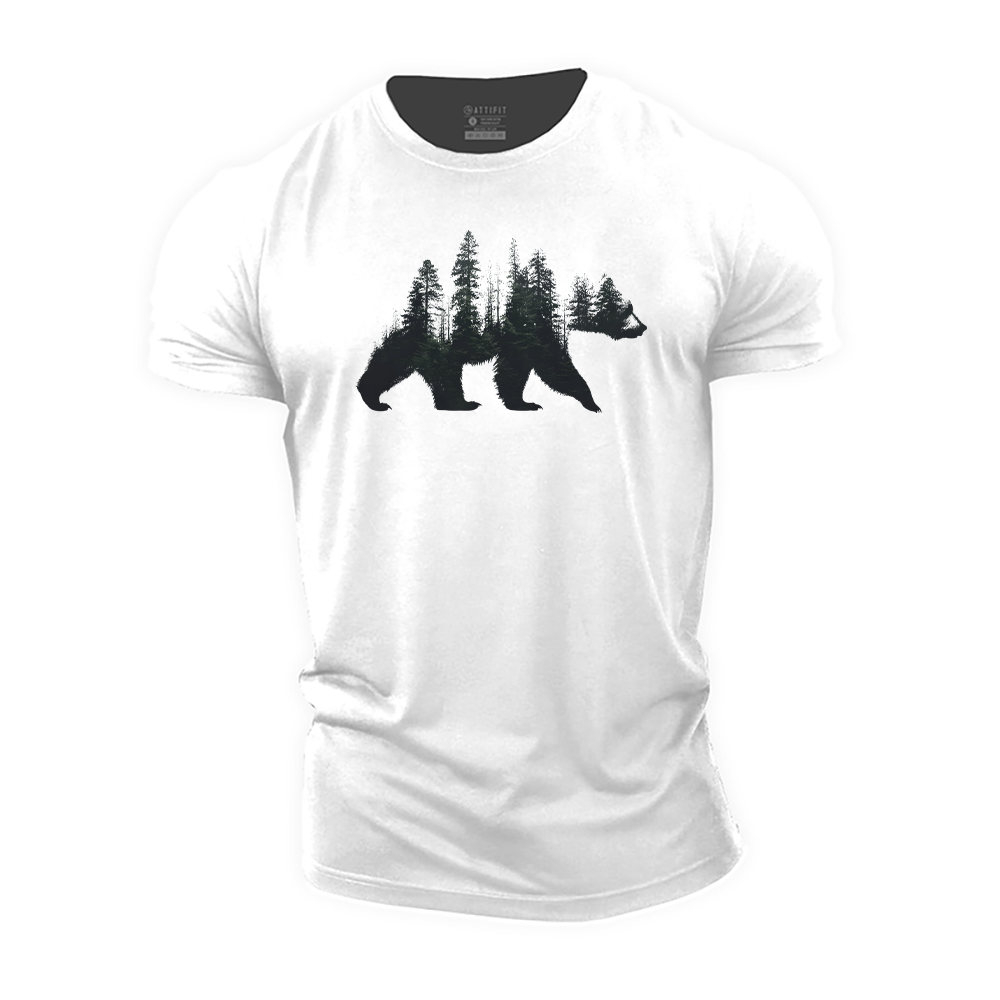Nature's Silhouette Cotton T-Shirt