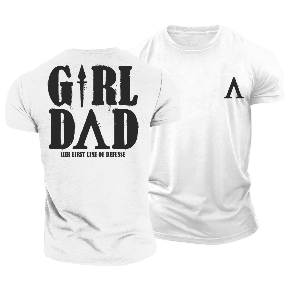 Girl Dad Cotton T-Shirt