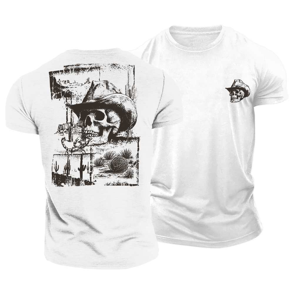 Skull of the West Cotton T-Shirt