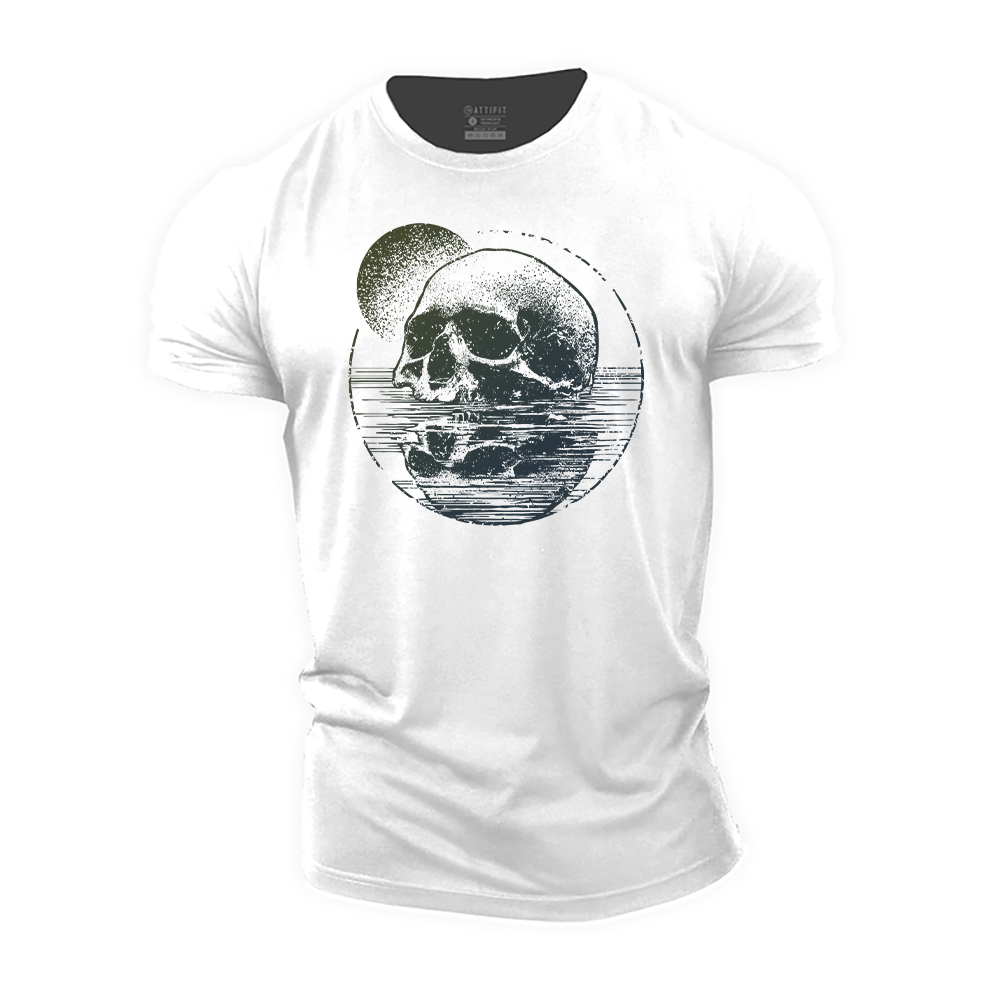 Twilight Skullscape Cotton T-Shirt