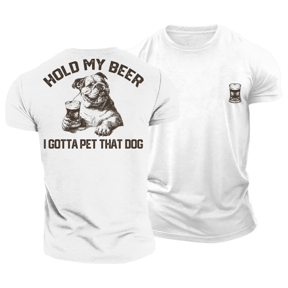 Pet That Dog Cotton T-Shirt