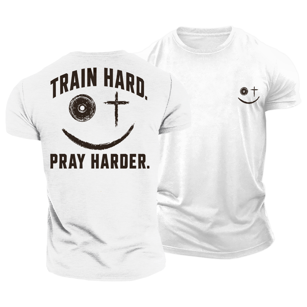 Faith Gym Smile Cotton T-Shirt