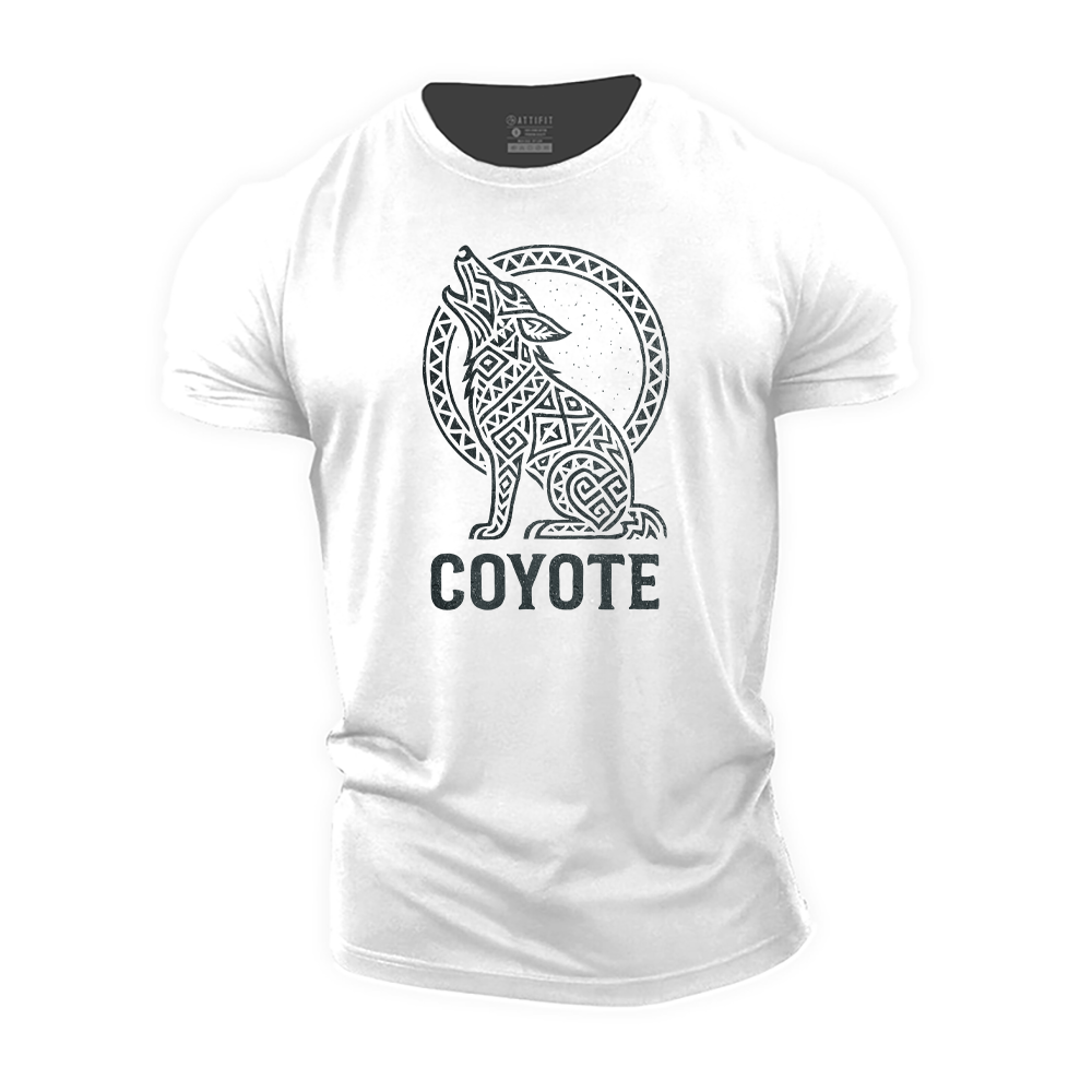 Coyote Cotton T-Shirt