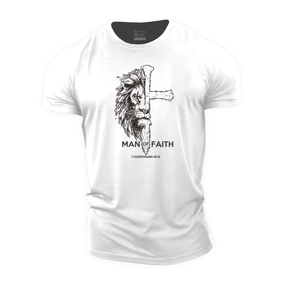 Man of Faith Cotton T-Shirt