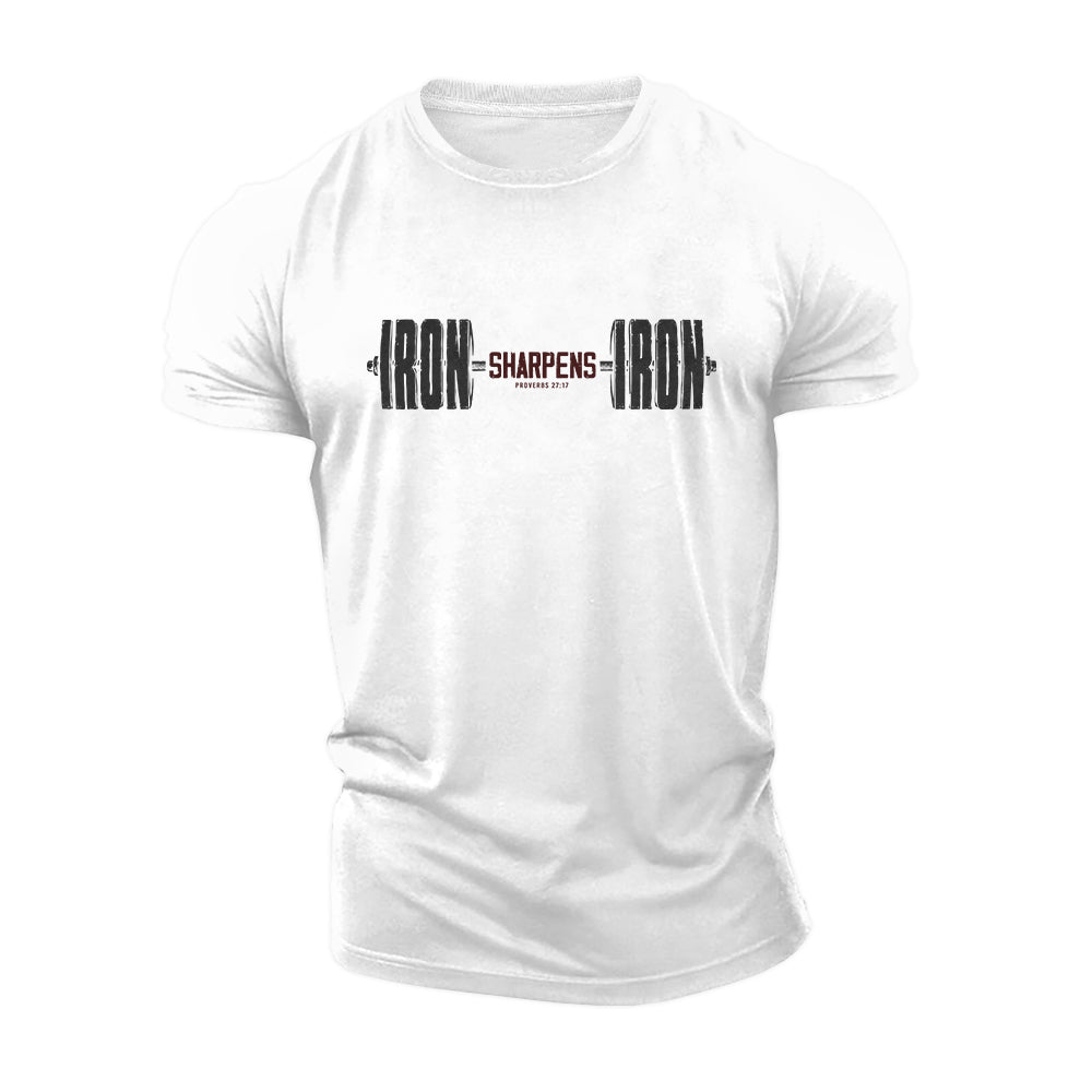 Iron Sharpens Iron Cotton T-Shirt