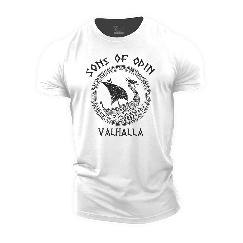 Sons of Odin Valhalla Cotton T-Shirt