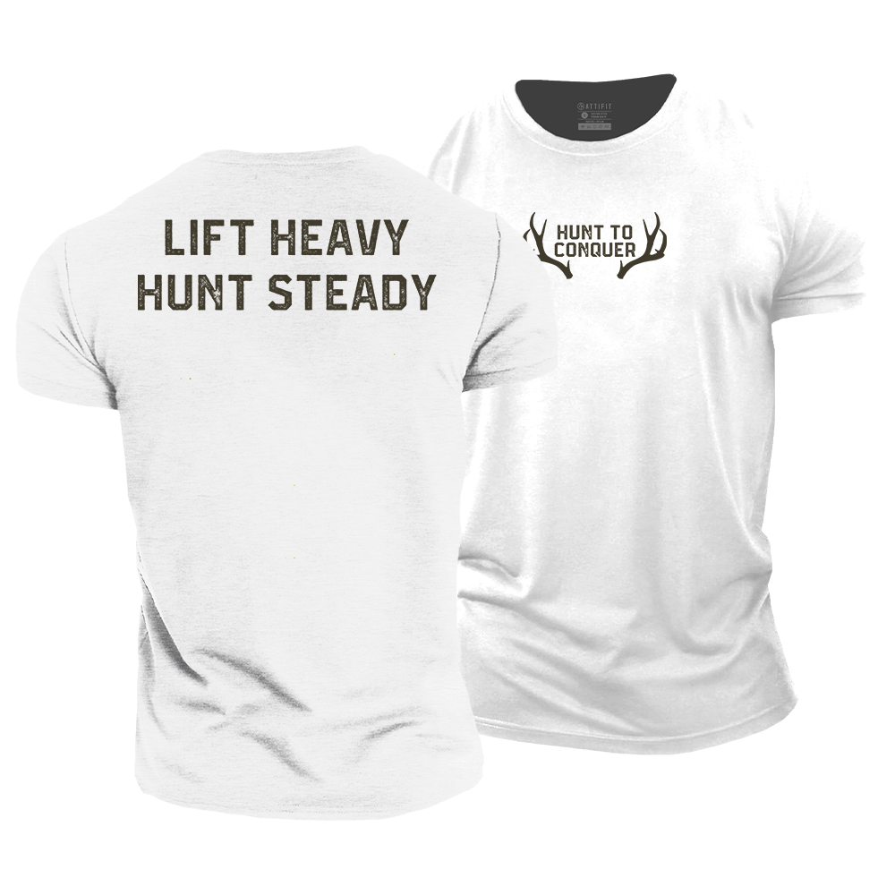 Hunt to Conquer Cotton T-Shirt