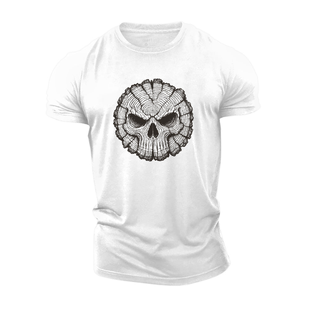 Legacy Tree Skull Cotton T-Shirt