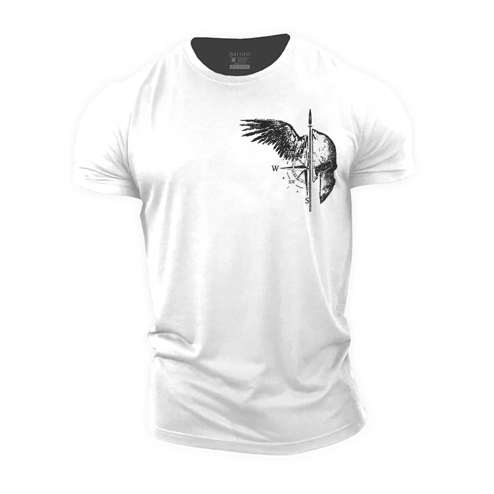 Spartan Wing Cotton T-Shirt