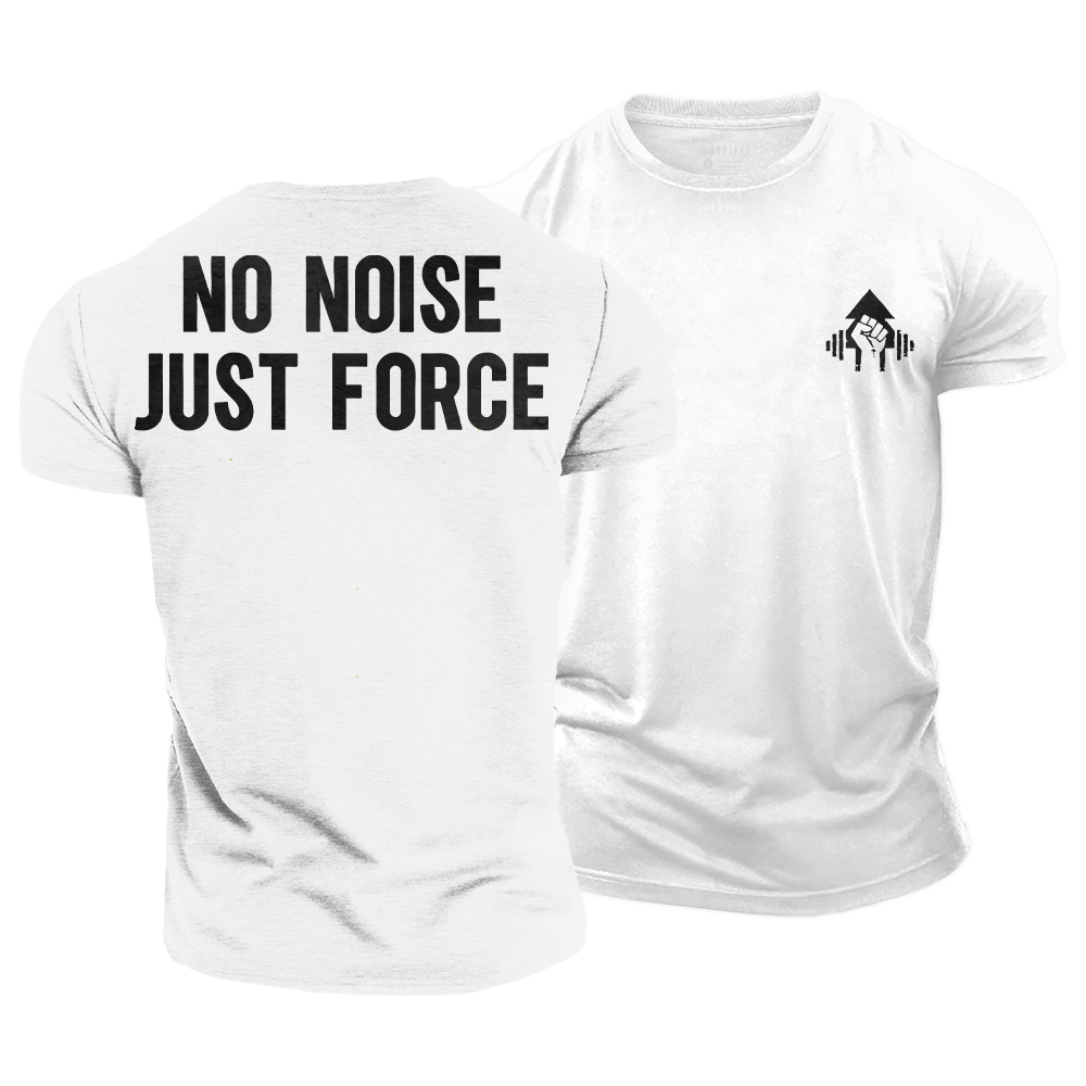 Strength Without Noise Cotton T-Shirt