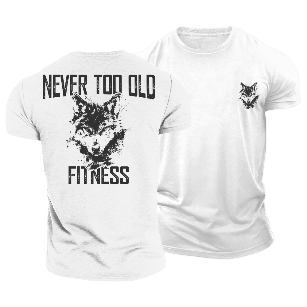 Never Too Old Cotton T-Shirt